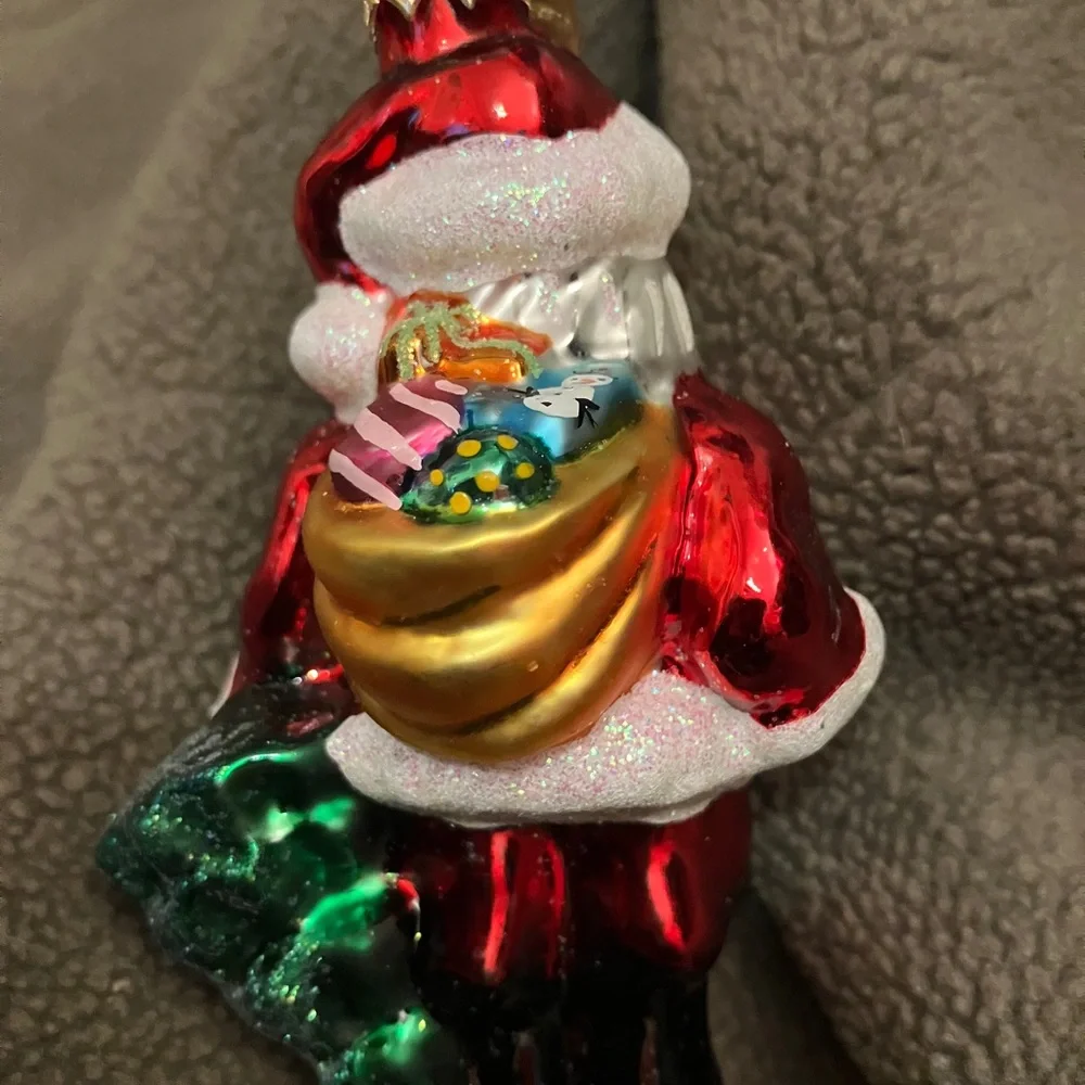 Christopher Radko Santa Carrying Tree - Picture 2 of 4
